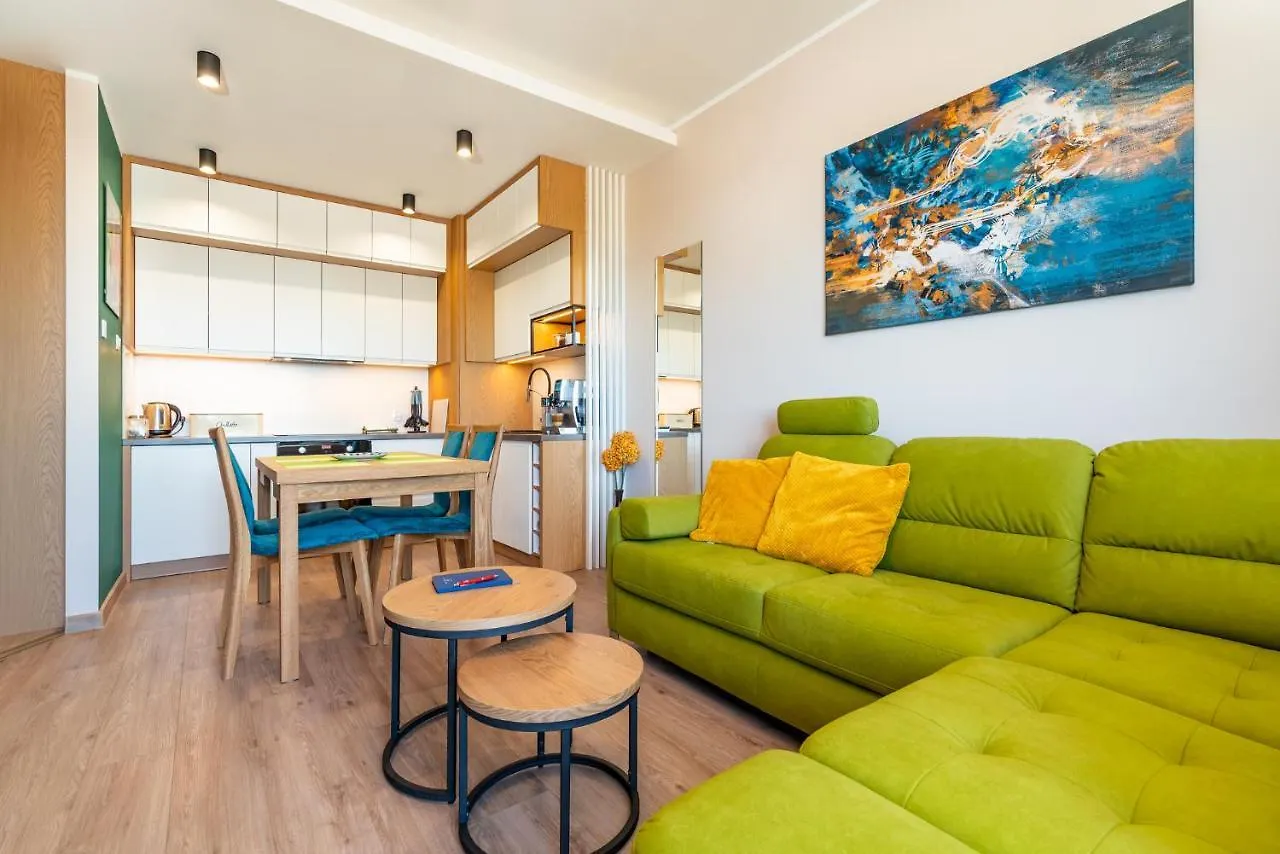 Apartamenty W Gdansku - Zajezdnia Wrzeszcz, Grudziadzka 4B Apartment Danzig